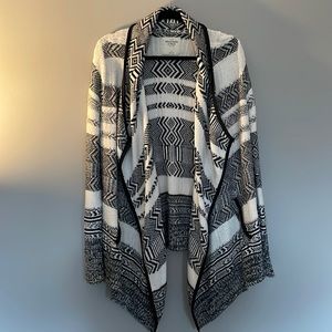 Abercrombie and Fitch. Womens striped cardigan. Size large.